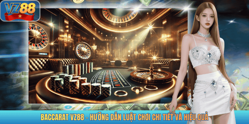 BACCARAT VZ88 - HƯỠNG DẪN LUẬT CHƠI CHI TIẾT VÀ HIỆU QUẢ