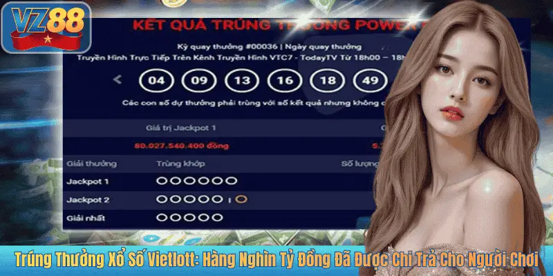 Trúng Thưởng Xổ Số Vietlott: Hàng Nghìn Tỷ Đồng Đã Được Chi Trả Cho Người Chơi